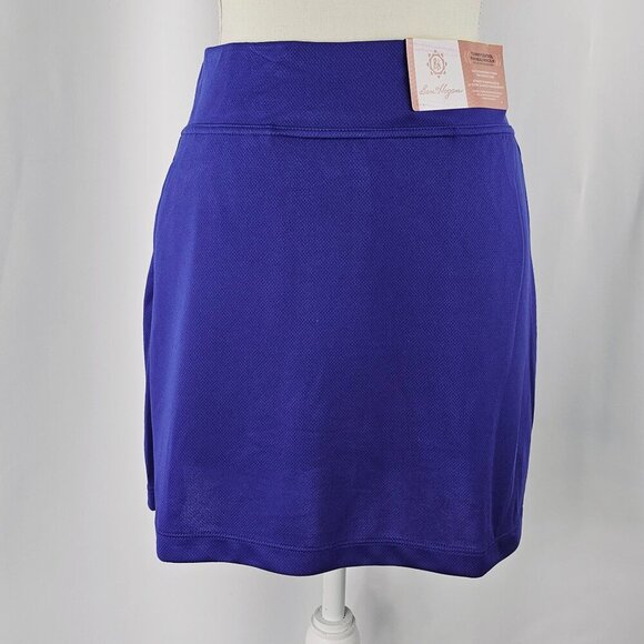 Ben Hogan Women's Spectrum Blue Figure Shaping Performance Golf Skort Size L NWT - Picture 1 of 13